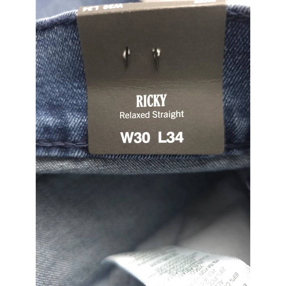 True Religion Ricky SN FlapStraight Style 700642 Medium‎ Rustic Barn Wash 30x34